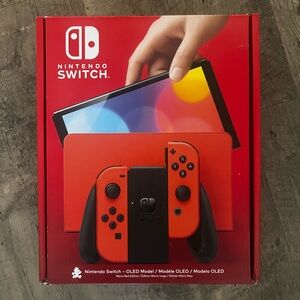 Nintendo Switch OLED model - Mario Red edition - New!